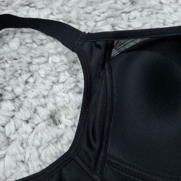 Leonisa Posture Corrector Back Support Contour Cup Bra Black Size 34C Lined - Picture 3 of 7